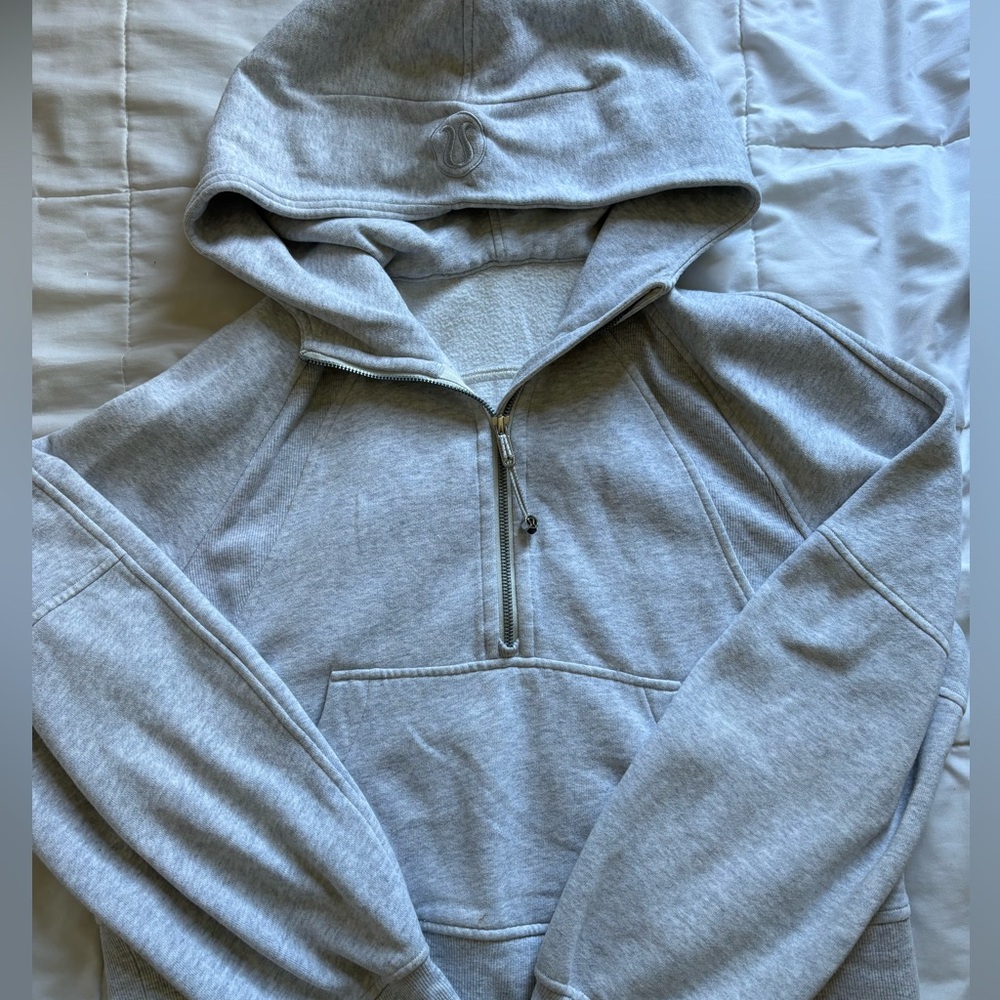 lululemon scuba half zip hoodie